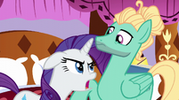 Rarity "pawn it off on innocent woodland creatures!" S6E11