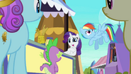 Rarity awkward smile S3E2