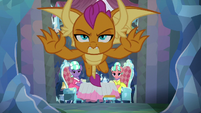 Smolder leaves the tea party again S8E22