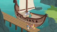 The Mighty Helm setting sail S7E16