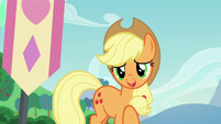 Applejack describing Coloratura's cutie mark S5E24