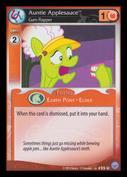 Auntie Applesauce, Gum Flapper card MLP CCG