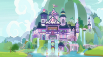 Exterior view of School of Friendship S8E22