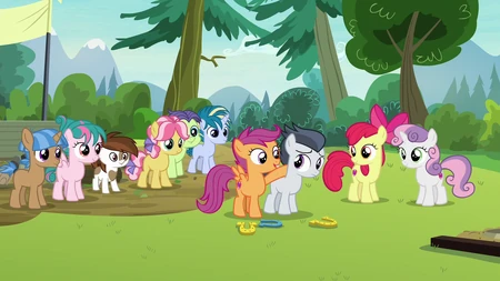 mi pequeno pony para colorear cutie mark crusaders
