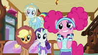 Main ponies excited for Fluttershy S5E21