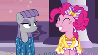 And it's not an MLP episode unless we hear Pinkie Pie's famous "Squee!"