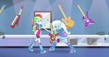 Yo la Toque Primero Rainbow Dash.