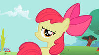 Apple Bloom looking behind S2E06