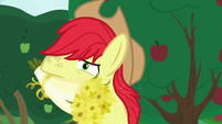 Bright Mac smelling the buttercups' pollen S7E13