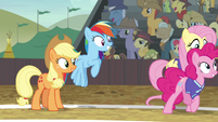 Fluttershy and Pinkie return to the game S6E18