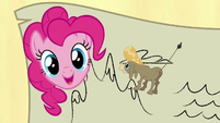 Cranky learned a valuable lesson that day: you can never escape Pinkie. Ever.