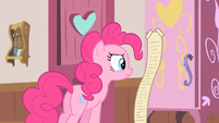 Pinkie Pie looking at list S2E13