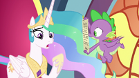 Princess Celestia "in three days" S8E25