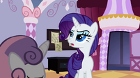 Rarity "Playing silly little games" S2E05