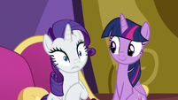Rarity realizing what she's done S9E19