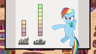 S02E22 Rainbow Dash wskazuje na diagram