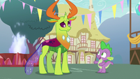 Spike "you really need to unwind" S7E15