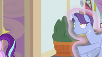 Student pulled backward by Trixie's aura S9E11