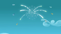 Wonderbolts firework.