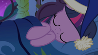 Twilight Sparkle sleeping S4E06