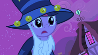 Suddenly, Twilight realizes something.