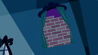 Window is sealed by brick wall S5E13