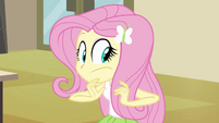 Fluttershy eyes darting around EG