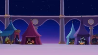 MLP The Movie background art - Festival grounds at night