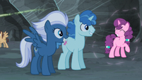 Night Glider, Party Favor, and Sugar Belle back to normal S5E2