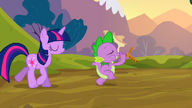 S02E22 Twilight idzie za Spikiem