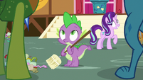 Thorax and Ember appear before Spike S7E15