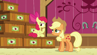 Apple Bloom thinks about her answer S6E23