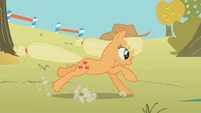 Running Applejack.
