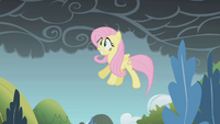 Fluttershy about to fall S01E07