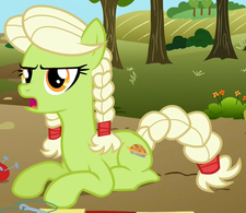 Granny Smith when she was a younger mare ID S3E8