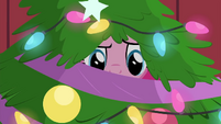 Pinkie Pie hiding inside a tree BGES2