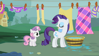 Rarity "Stay out of trouble" S2E05