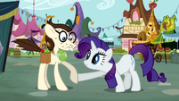 Rarity flirting S2E19