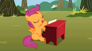 Scootaloo playing the piano S01E18