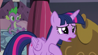 Twilight "did I do something wrong?" S9E17