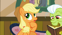 Applejack thinking --new cooking materials-- S3E8