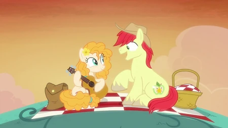 Bright Mac y Pear Butter juntos en una colina T7E13