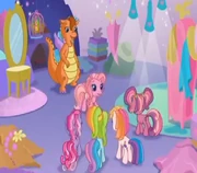 Die Drachenhöhle in Der Stern der Wünsche