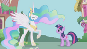 Princess Celestia in Ponyville S1E2