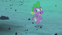 Spike running from Flutterbat S4E07