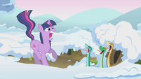 Twilight scared of snakes S1E11