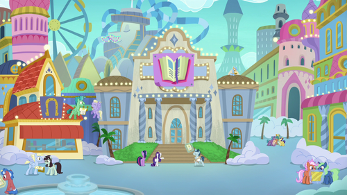 Exterior view of Friendship University S8E16