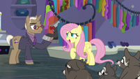 Fluttershy "excuse me for just one second" S8E4