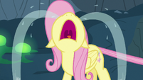 Fluttershy Changeling wailing dramatically S6E26