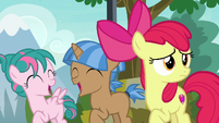 Foals dance happily; Apple Bloom looks at Rumble S7E21